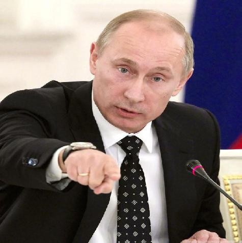 Tổng thống Nga Putin cảnh báo Tổng thống Mỹ Obama (ảnh tư liệu)